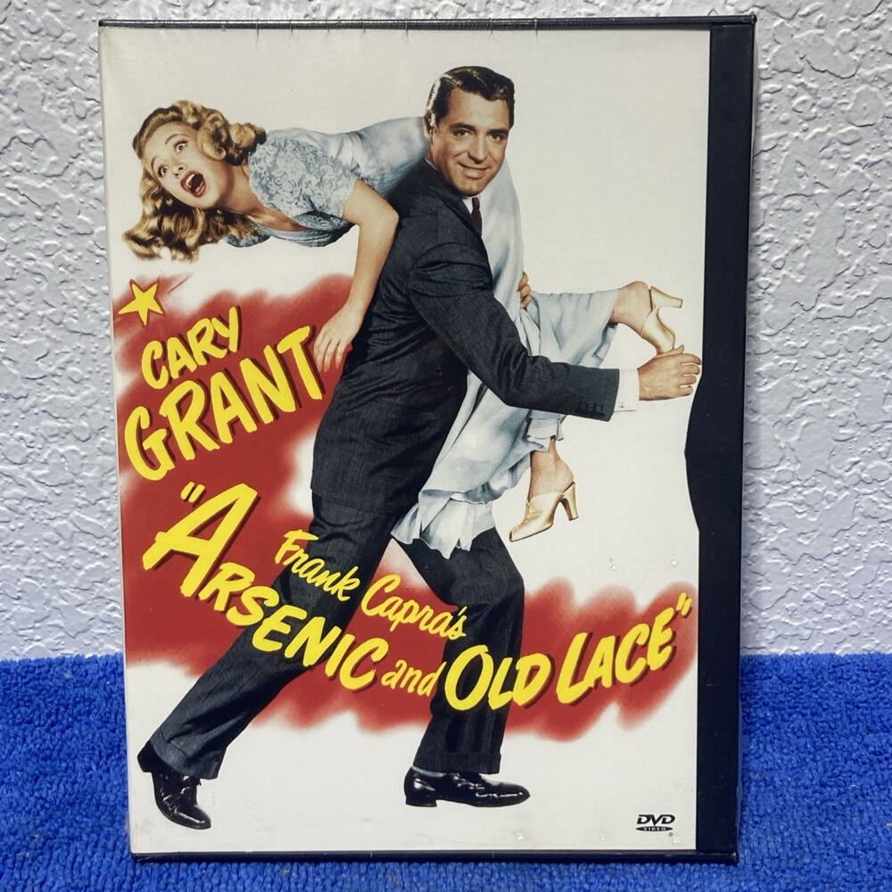 Arsenic and Old Lace (DVD) New / Sealed Snapcase. Cary Grant. B&W.